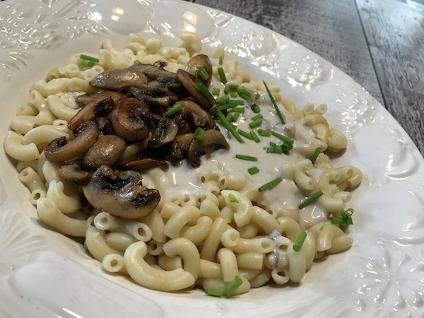 Macaronis Crème de Champignons 7