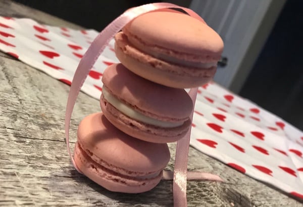 Macarons Roses à la Vanille 1