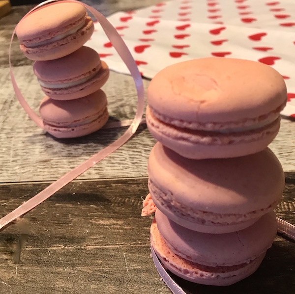 Macarons Roses à la Vanille