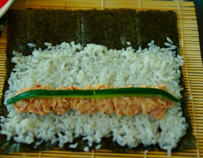Makis thon mayo concombre