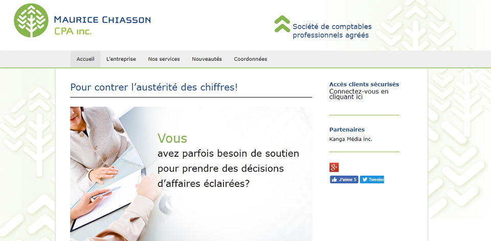 Maurice Chiasson CPA Inc. en Ligne