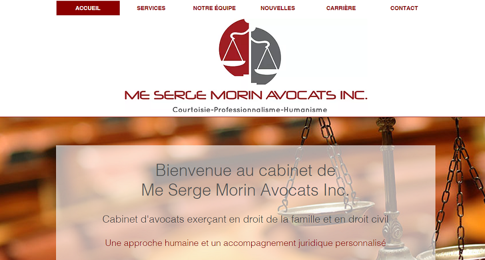 Me. Serge Morin Avocats Inc. en Ligne