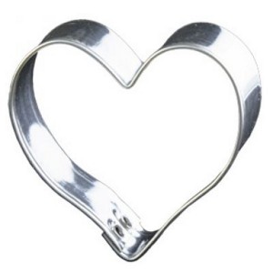 Moule en forme de coeur