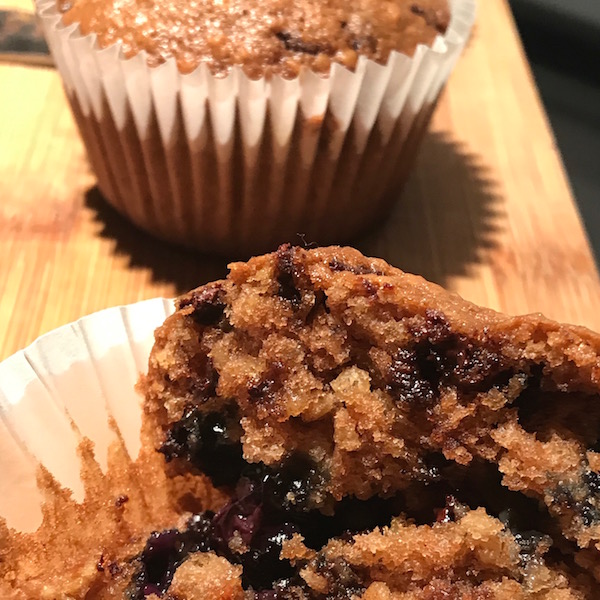 Muffins à L'avoine, Bleuets et Chocolat 11