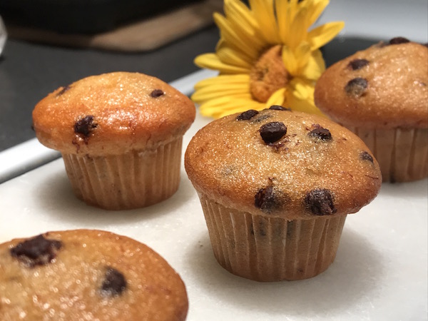 Muffins aux Bananes et Pépites de Chocolat 1