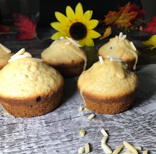 Muffins aux Bleuets et aux Pépites de Chocolat et Beurre de Caramel 2