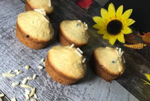 Muffins aux Bleuets et aux Pépites de Chocolat et Beurre de Caramel 12