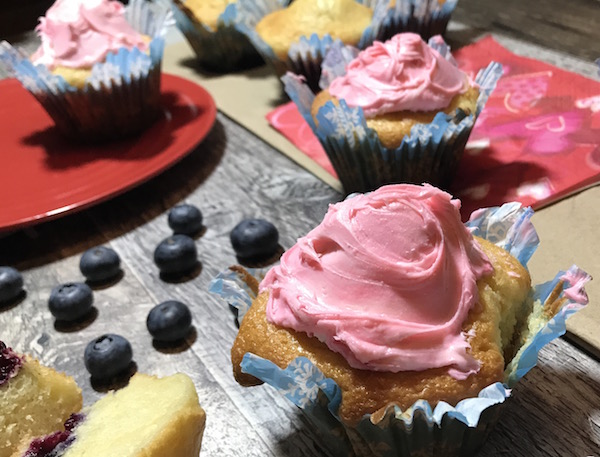 Muffins aux Bleuets pour la St-Valentin 10