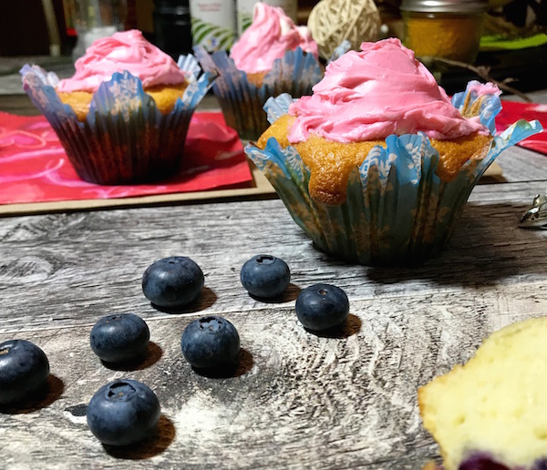 Muffins aux Bleuets pour la St-Valentin 4
