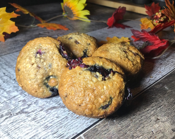 Muffins Bleuets, Dattes et Pépites de Chocolat 5