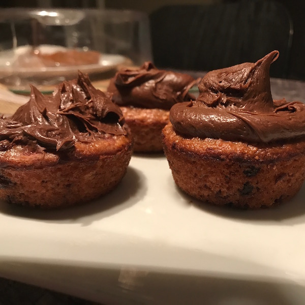 Muffins Chocolat, Canneberges, Framboises et Glaçage Chocolat 7