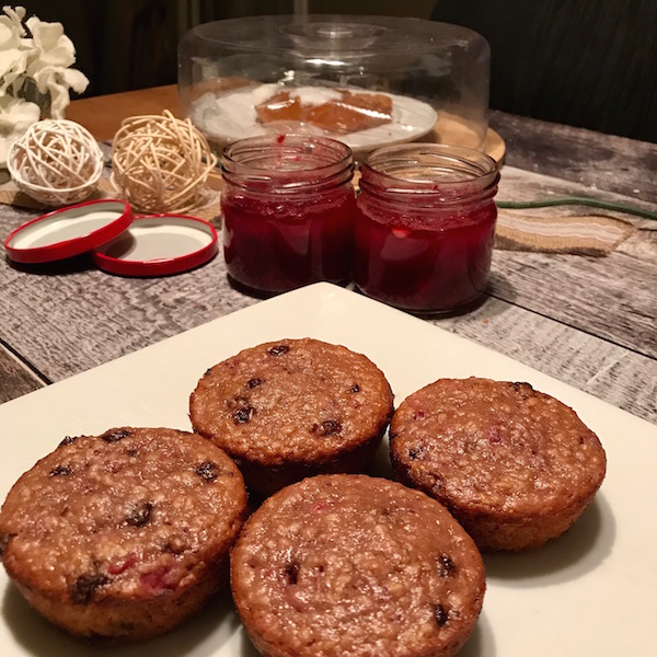Muffins Chocolat et Canneberges 5