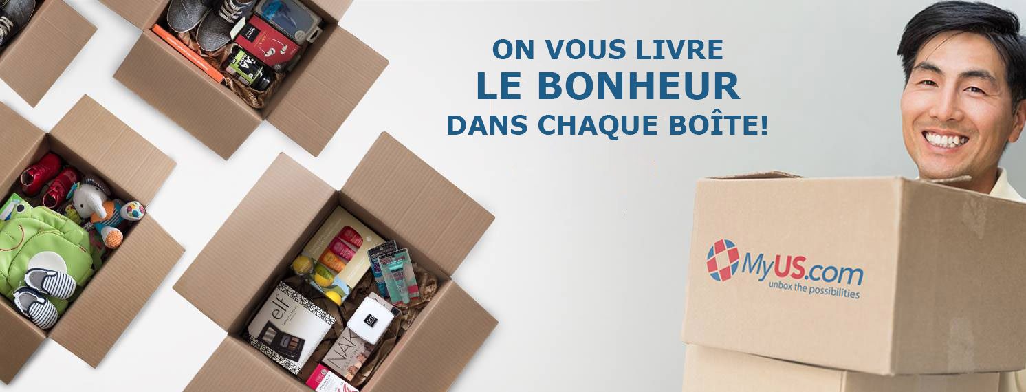 myus - Toutes vos commandes, une livraison