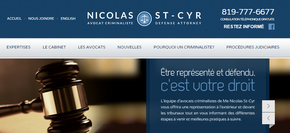 Nicolas St-Cyr Avocat en Ligne 