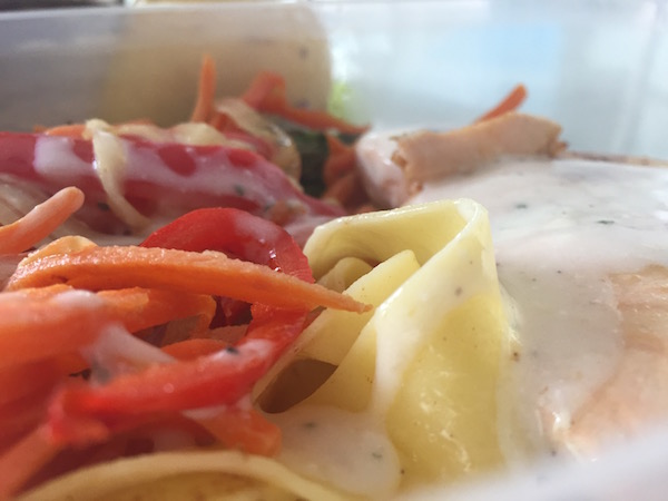 Nouille aux Oeufs Saumon et Sauce Alfredo 3