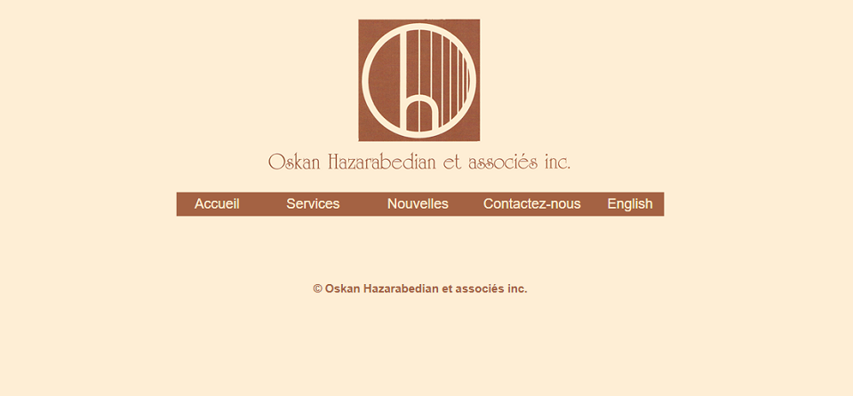 Oskan Hazarabedian et Associ&eacute;s Inc. en Ligne