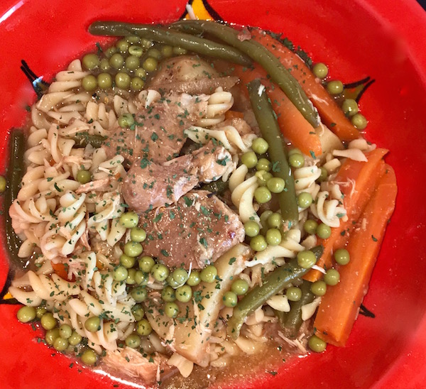 Pâtes Porc et Légumes 3