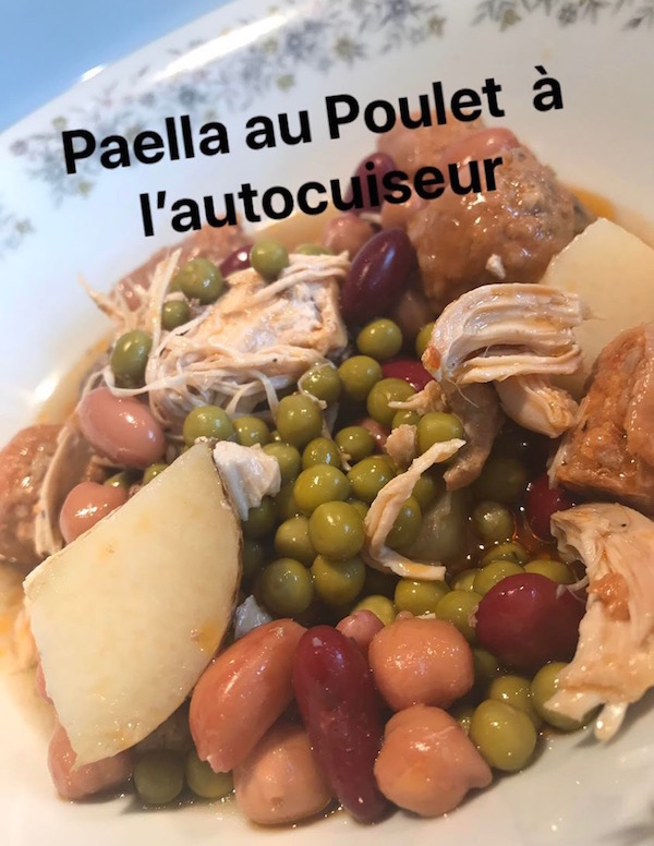 Paella au Poulet à L'autocuiseur 2