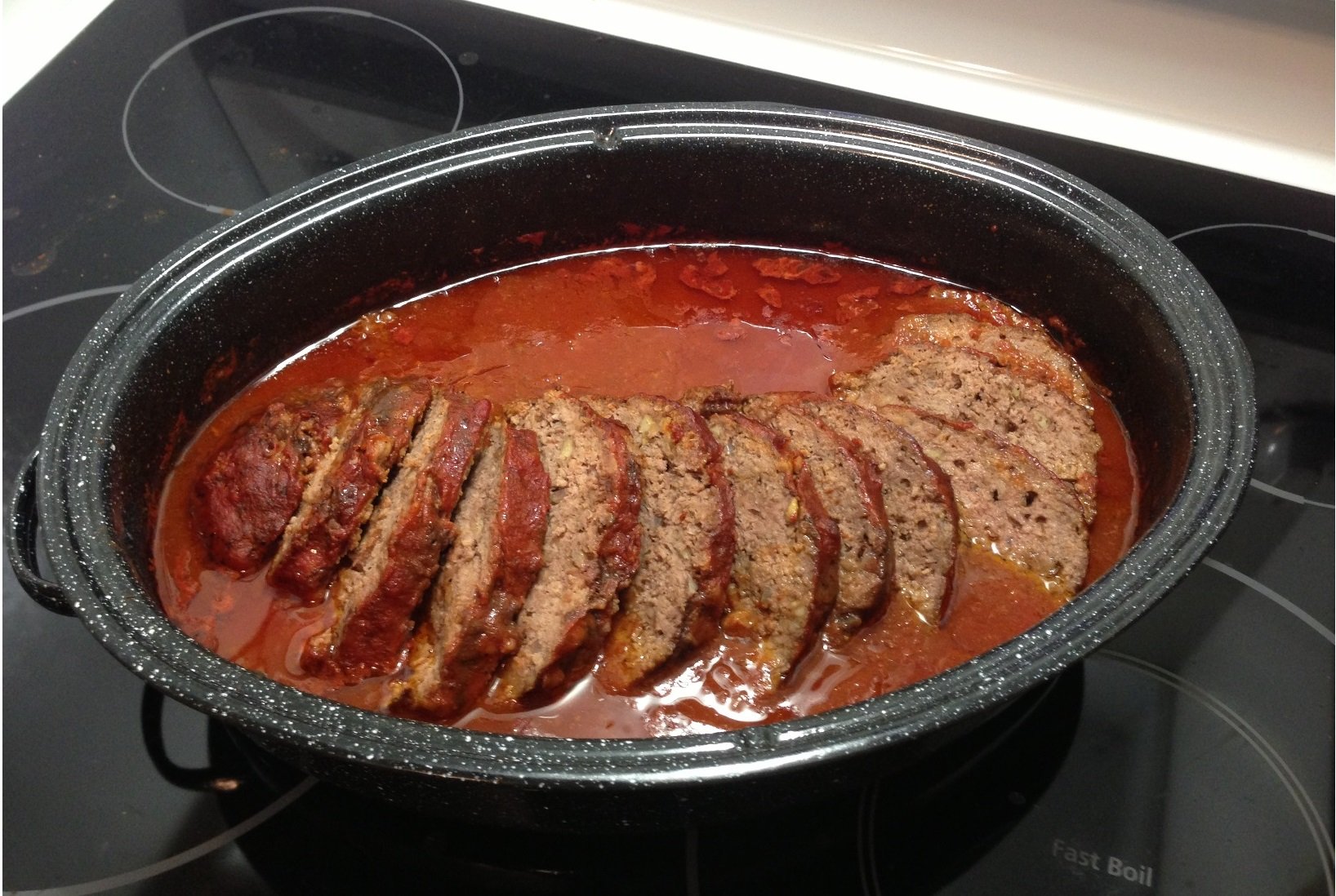PAIN DE VIANDE AUX TOMATES FACILE ET DÉLICIEUX