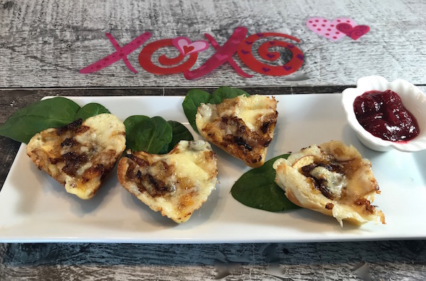 Pain Pomme Fromage pour la St-Valentin 