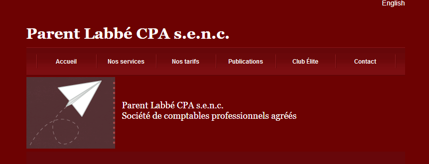 Parent Labb&eacute; CPA s.e.n.c. en Ligne 