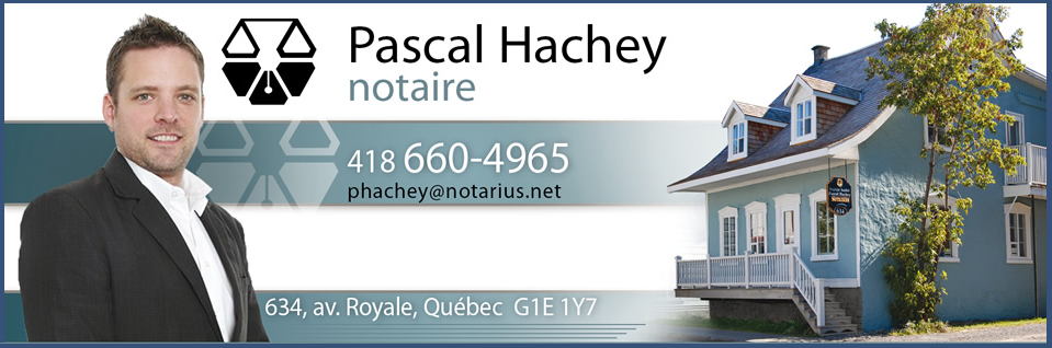 Pascal Hachey Notaire en Ligne