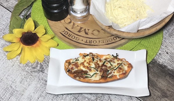 Patate Douce Farci de Poulet et Fromage 1