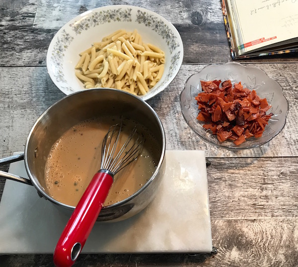 Pennes Sauce aux 3 Poivres avec Pepperoni 9