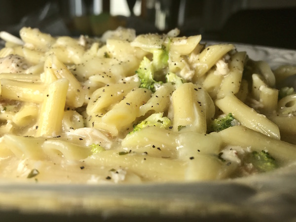 Pennes Sauce Carbonara Poulet et Brocoli 4