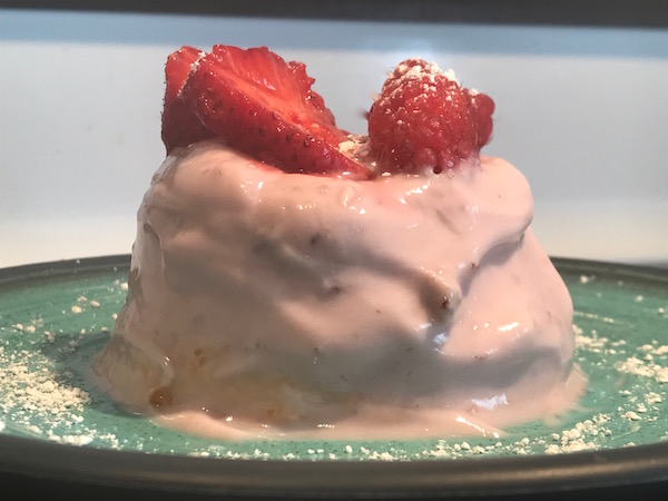 Petit Gâteau des Anges, Yogourt et Fruits 1