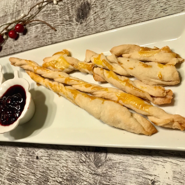 Petite Baguettes de Pâte aux Canneberges 2