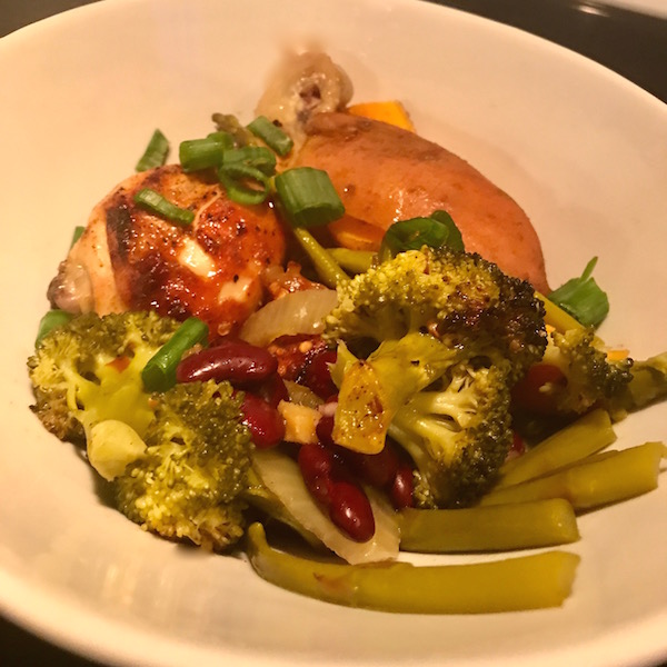 Pilons de poulet aux légumes 1