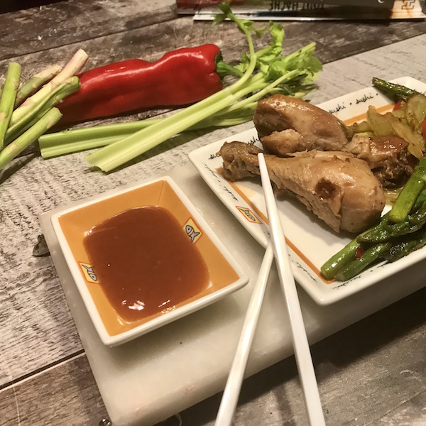 Pilons de Poulet et Légumes à L'Asiatique 2