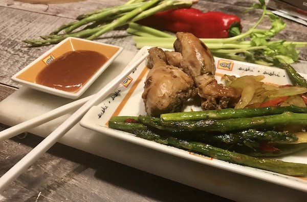 Pilons de Poulet et Légumes à L'Asiatique 3