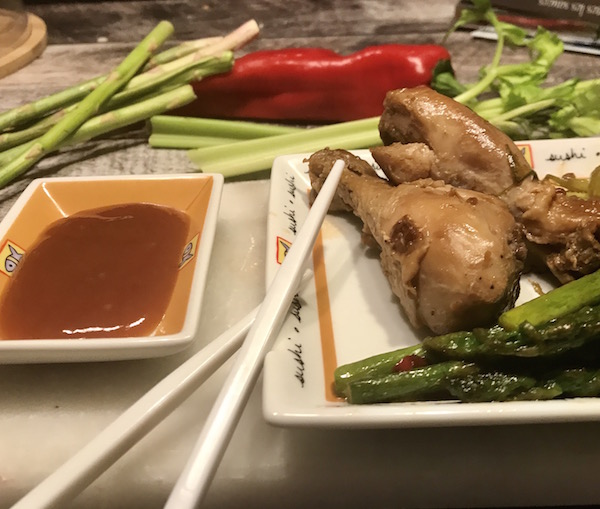 Pilons de Poulet et Légumes à L'Asiatique 4