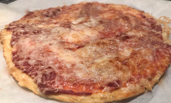 Pizza en Pâte en Chou-Fleur 5
