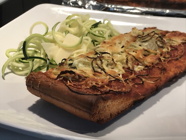  Pizza Zucchinis et Artichauts 