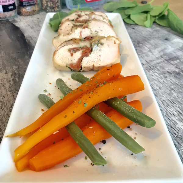Poitrine de Poulet Farcie au Chorizo et Épinards 2
