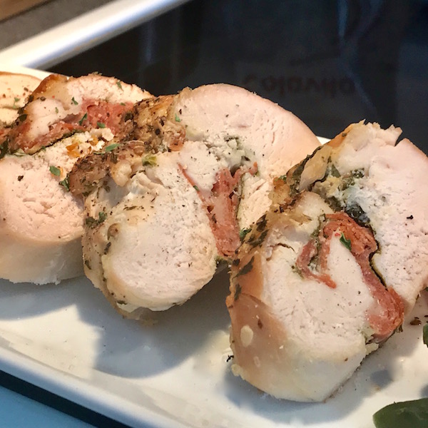 Poitrine de Poulet Farcie au Chorizo et Épinards 6