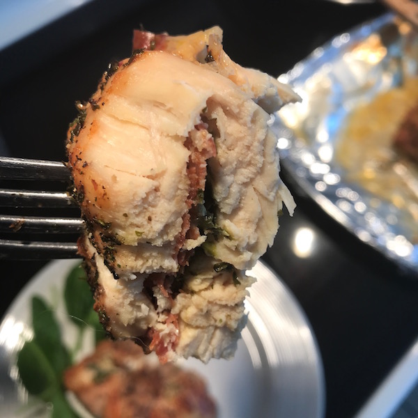 Poitrines de Poulet Farcies D'épinards 4