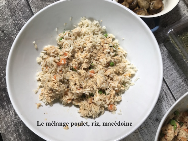 Poivrons Farcis Poulet Bacon à la Sauce Alfredo 3