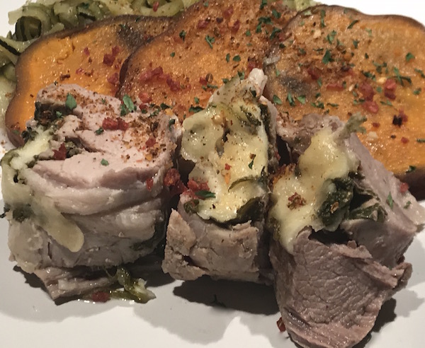 Porc Farci de Fromage et Épinards 6