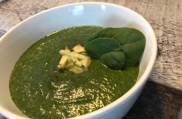 Potage aux Épinards et Pommes 3