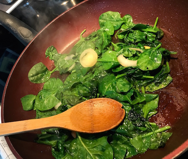 Potage aux Épinards et Pommes 6