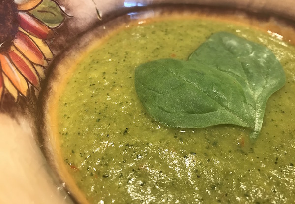 Potage Brocoli, Céleri, Épinard à L'autocuiseur