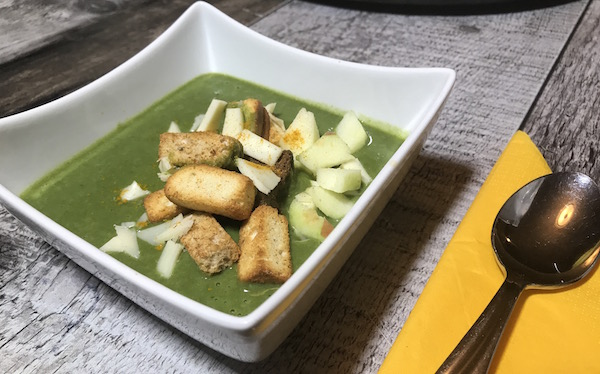 Potage D'épinards et Pomme 7