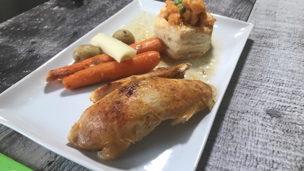 Poulet BBQ et Vol au Vent 1