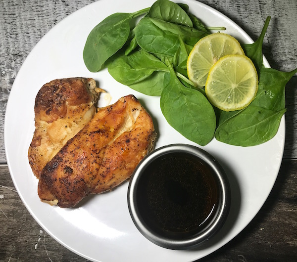 Poulet Croustillant avec Sirop D'érable Cuit au Four 1