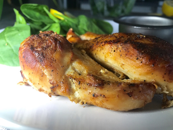 Poulet Croustillant avec Sirop D'érable Cuit au Four 7