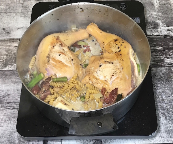 Poulet et Pâte Savoureuse 3